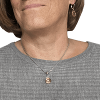Golden Shadow Swarovski Crystal Necklace - Creative Jewelry by Marcia - Asymmetrical Jewelry - Timeless Jewelry
